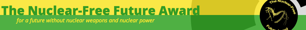 Nuclear Free Future Award